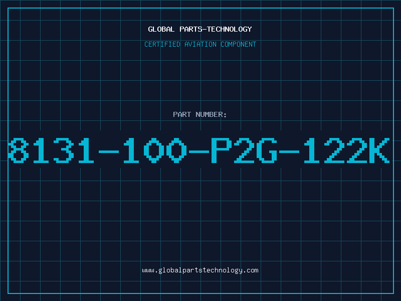 Aviation Part 8131-100-P2G-122K