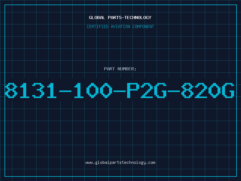 Aviation Part 8131-100-P2G-820G