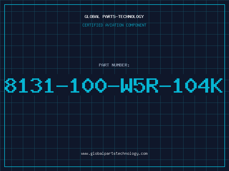 Aviation Part 8131-100-W5R-104K