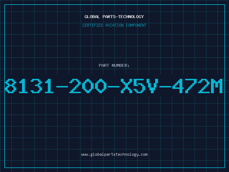 Aviation Part 8131-200-X5V-472M