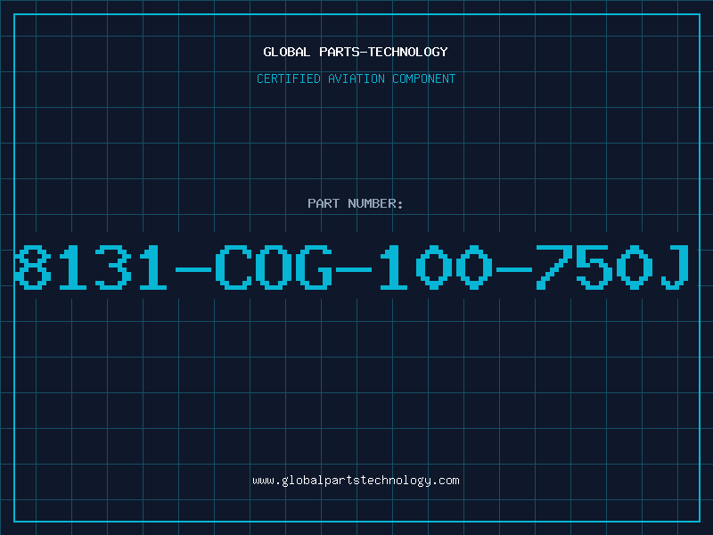 Aviation Part 8131-COG-100-750J