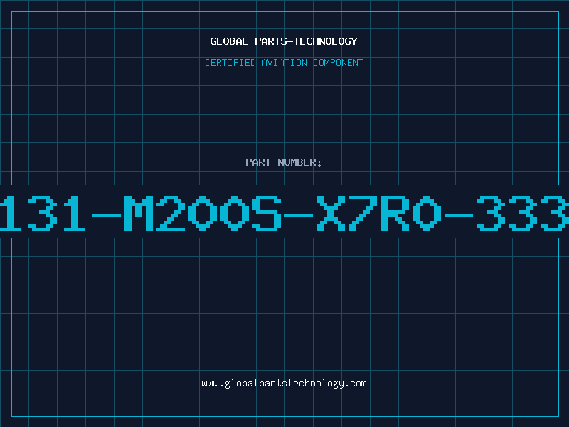Aviation Part 8131-M200S-X7R0-333K