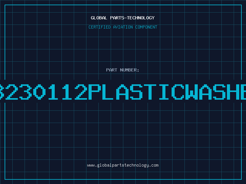 Aviation Part 813230112PLASTICWASHERS