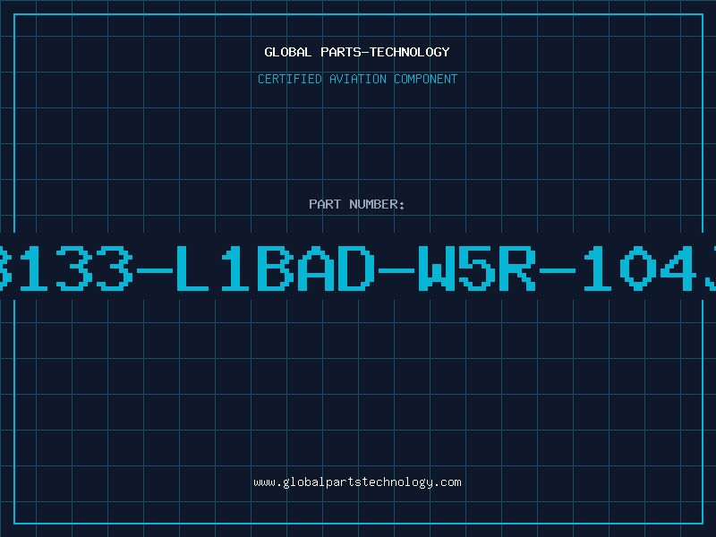 Aviation Part 8133-L1BAD-W5R-104J