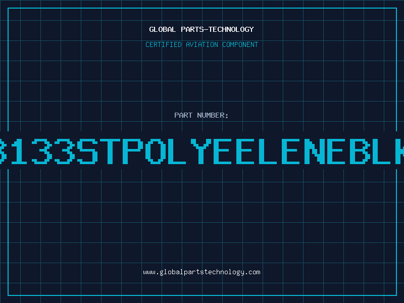 Aviation Part 8133STPOLYEELENEBLK