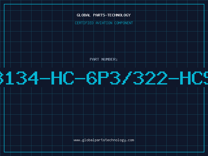 Aviation Part 8134-HC-6P3/322-HCS