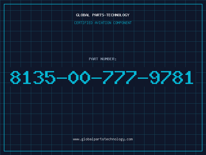 Aviation Part 8135-00-777-9781