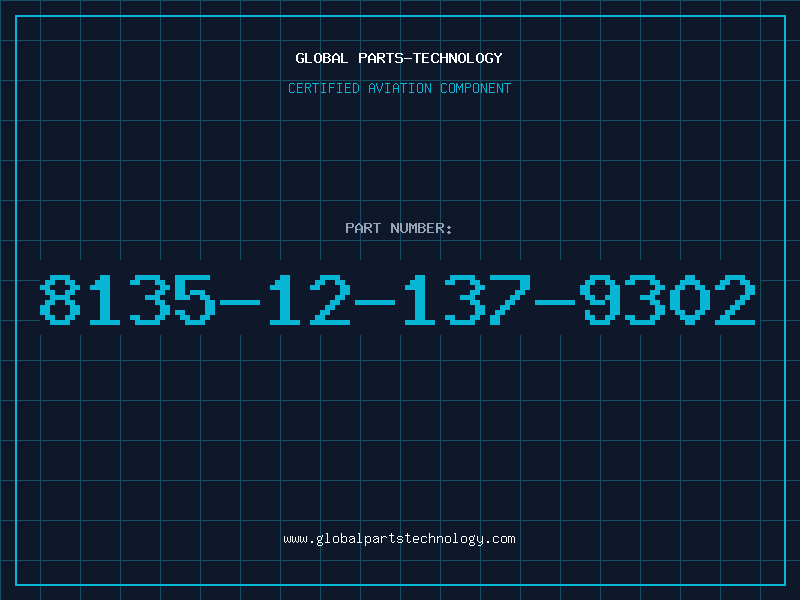 Aviation Part 8135-12-137-9302
