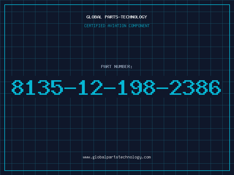 Aviation Part 8135-12-198-2386