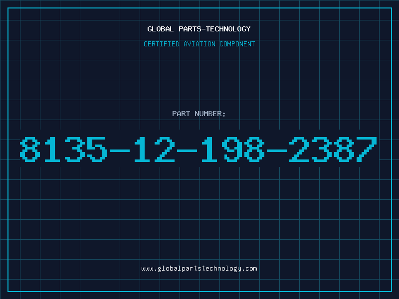 Aviation Part 8135-12-198-2387
