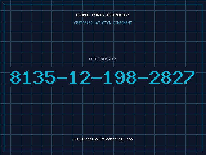 Aviation Part 8135-12-198-2827
