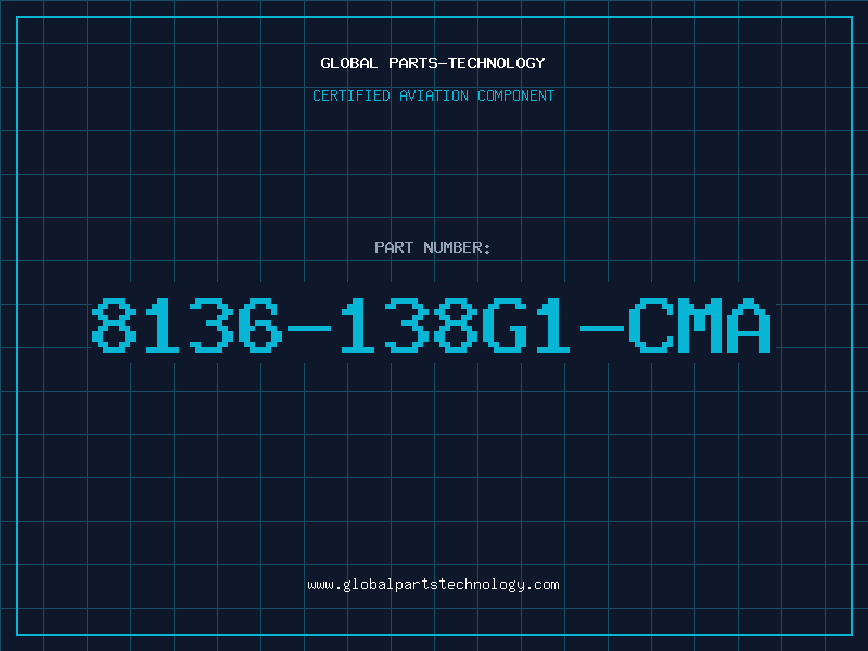 Aviation Part 8136-138G1-CMA
