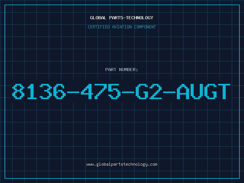 Aviation Part 8136-475-G2-AUGT