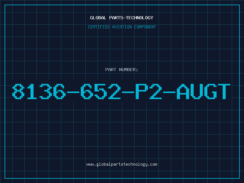 Aviation Part 8136-652-P2-AUGT
