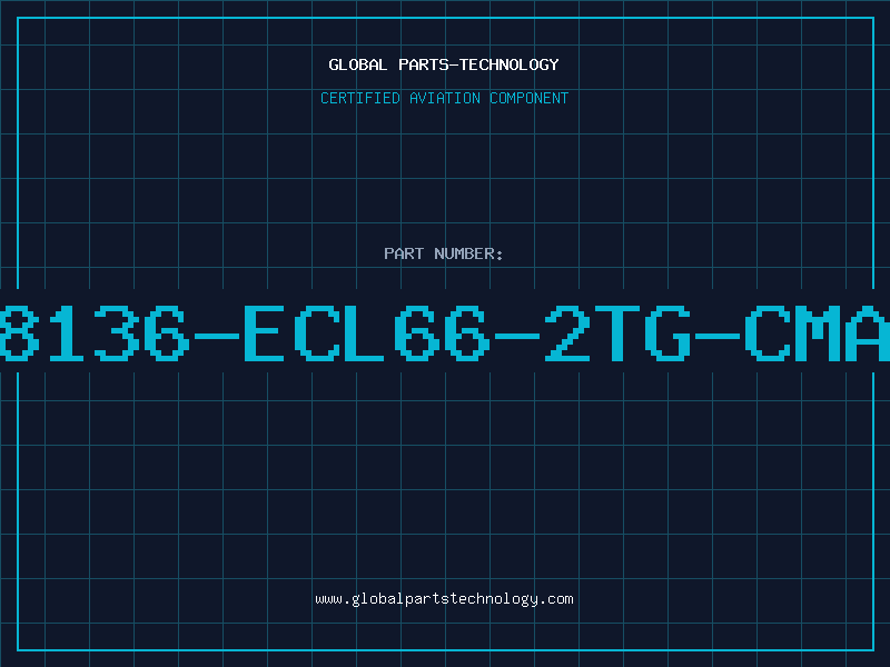 Aviation Part 8136-ECL66-2TG-CMA