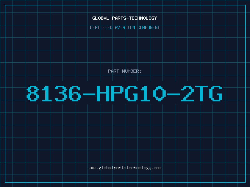 Aviation Part 8136-HPG10-2TG