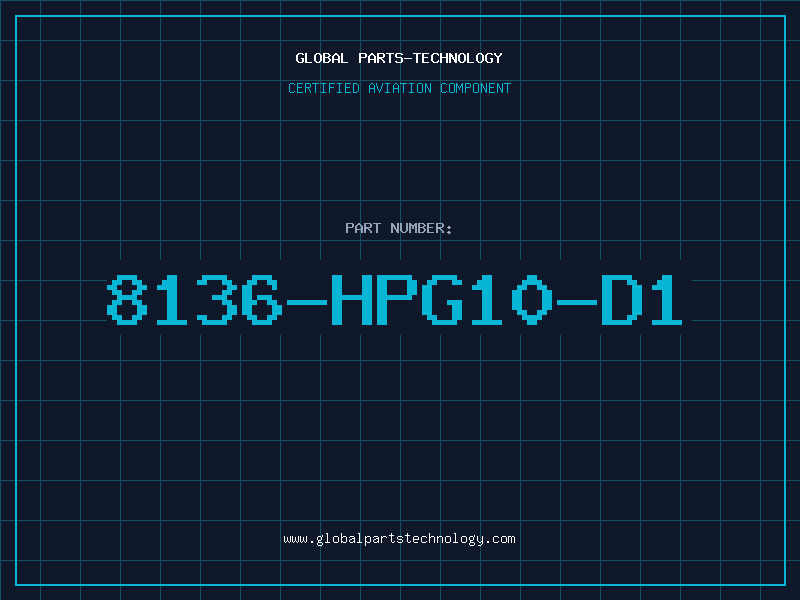 Aviation Part 8136-HPG10-D1