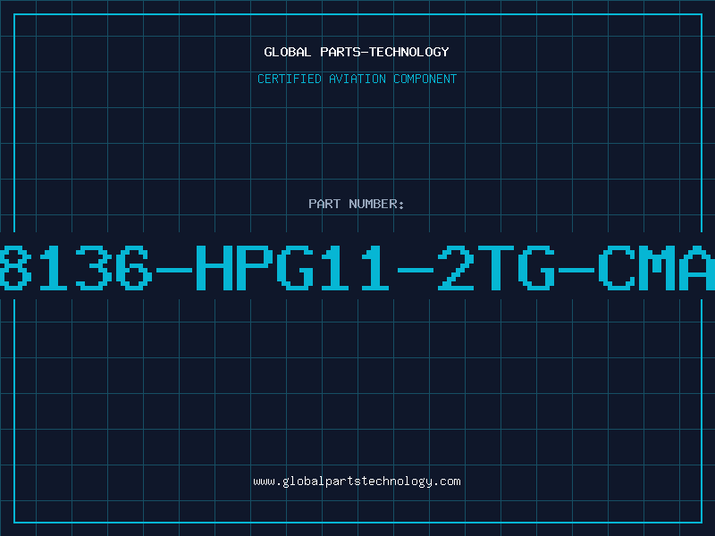 Aviation Part 8136-HPG11-2TG-CMA