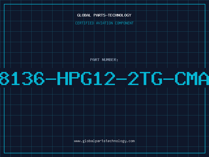 Aviation Part 8136-HPG12-2TG-CMA