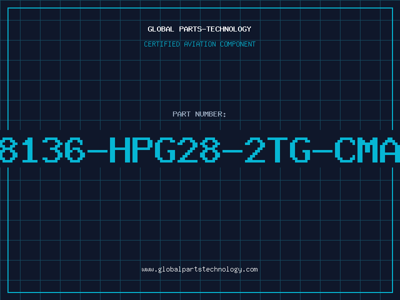 Aviation Part 8136-HPG28-2TG-CMA