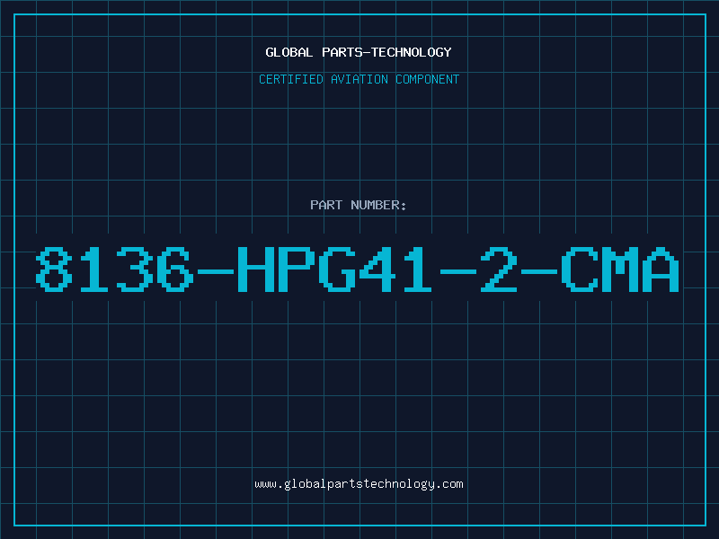Aviation Part 8136-HPG41-2-CMA