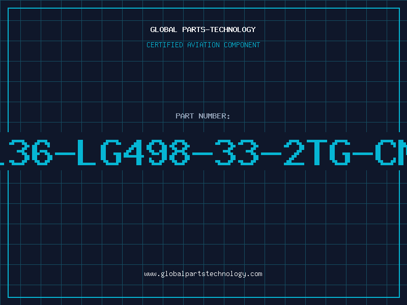 Aviation Part 8136-LG498-33-2TG-CMA