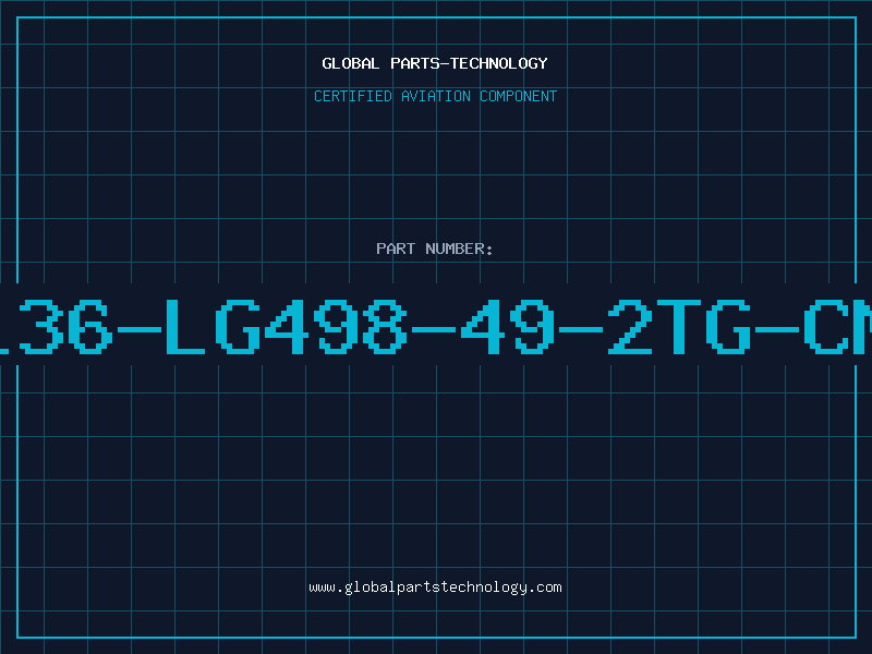Aviation Part 8136-LG498-49-2TG-CMA