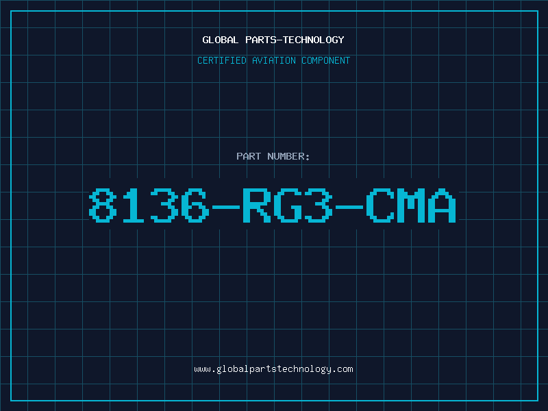 Aviation Part 8136-RG3-CMA