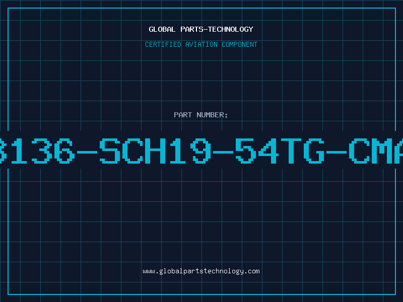 Aviation Part 8136-SCH19-54TG-CMA