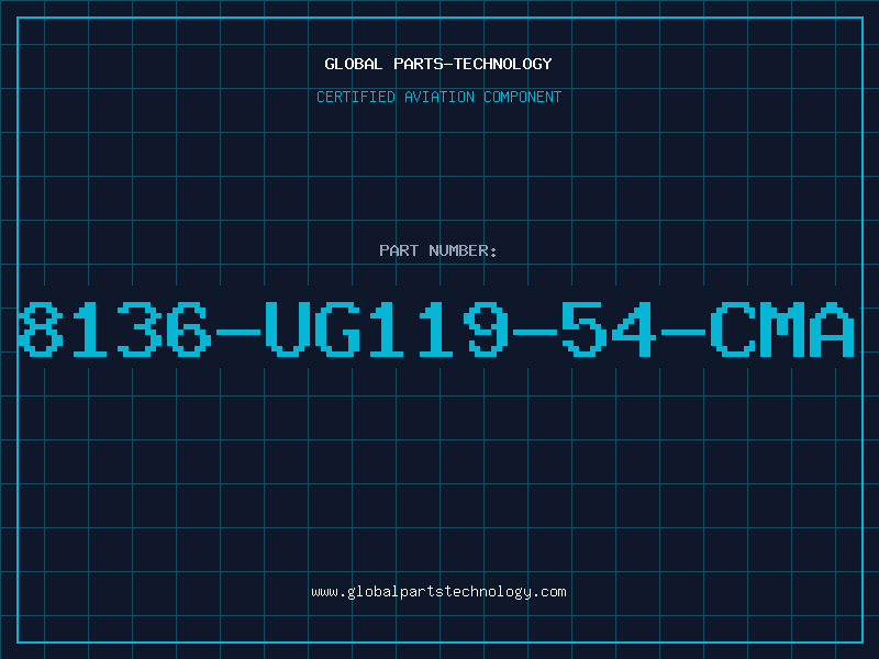 Aviation Part 8136-UG119-54-CMA