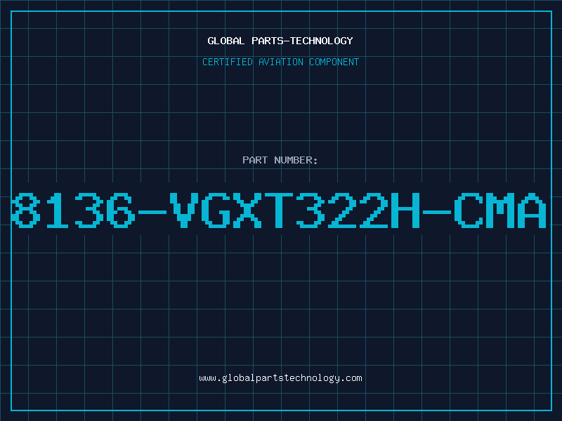 Aviation Part 8136-VGXT322H-CMA