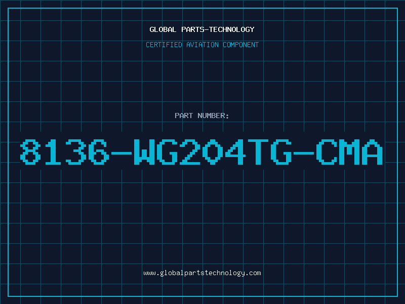 Aviation Part 8136-WG204TG-CMA