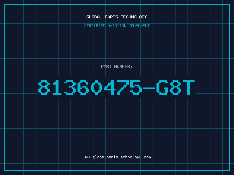 Aviation Part 81360475-G8T