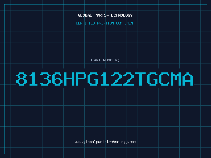 Aviation Part 8136HPG122TGCMA