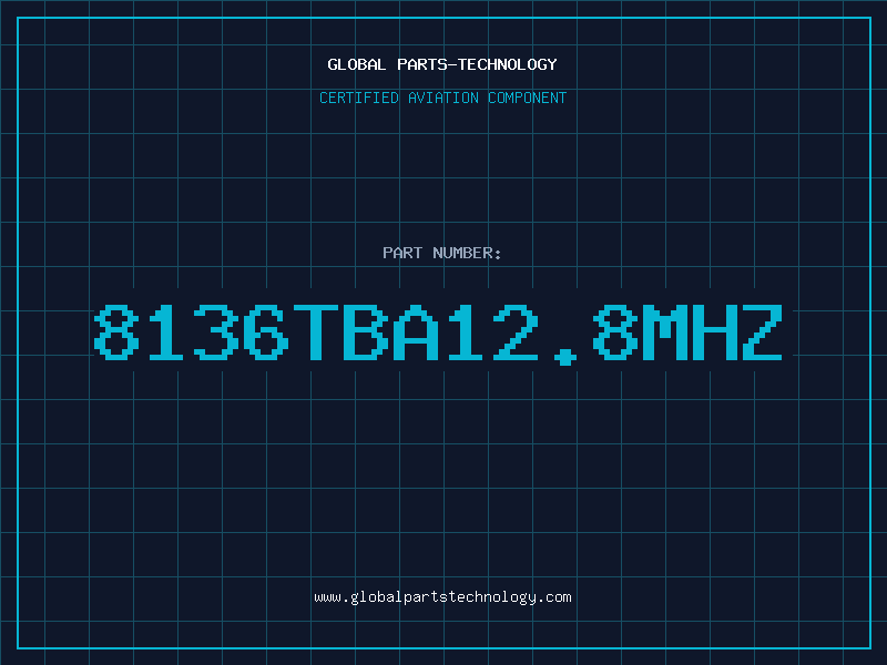 Aviation Part 8136TBA12.8MHZ