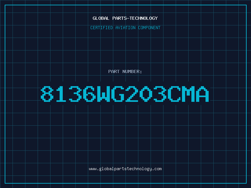 Aviation Part 8136WG203CMA