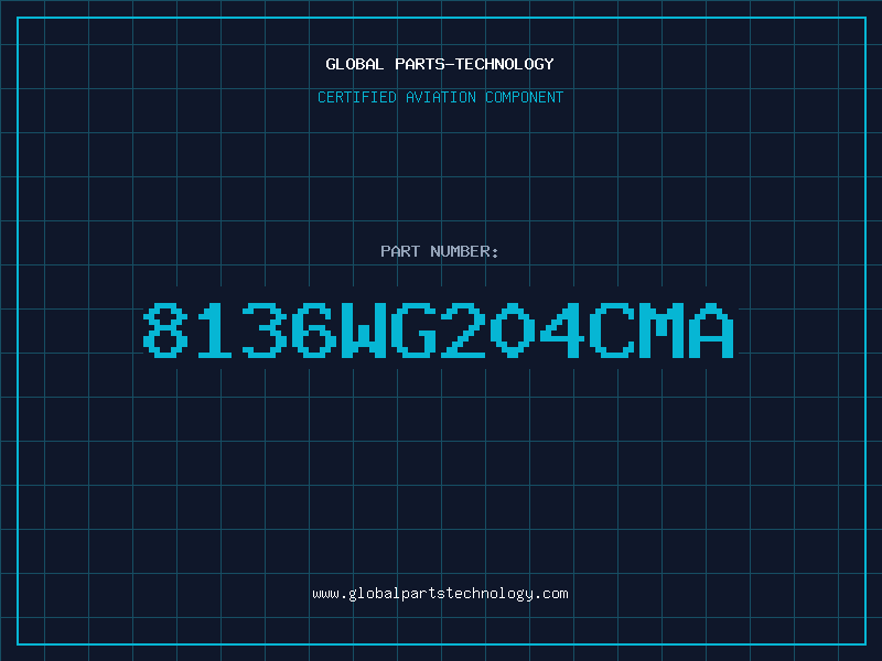 Aviation Part 8136WG204CMA