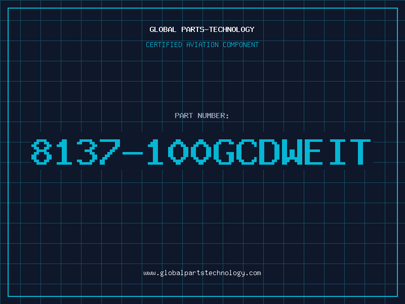 Aviation Part 8137-100GCDWEIT