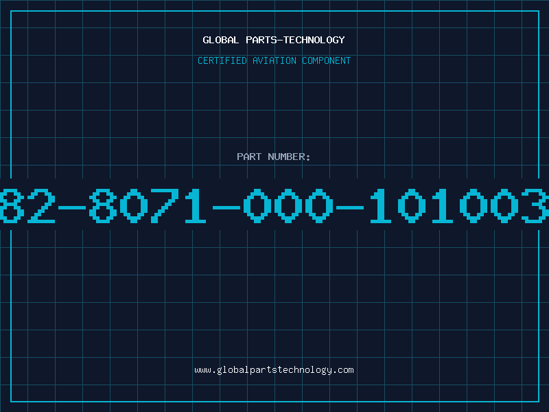 Aviation Part 82-8071-000-101003