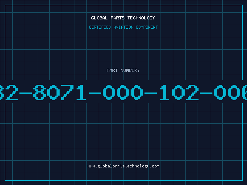 Aviation Part 82-8071-000-102-006