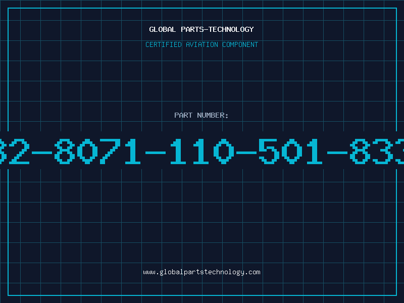 Aviation Part 82-8071-110-501-833