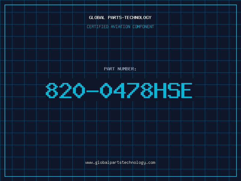 Aviation Part 820-0478HSE