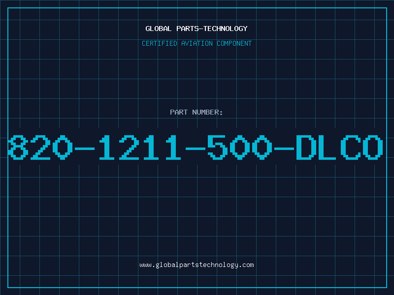 Aviation Part 820-1211-500-DLCO