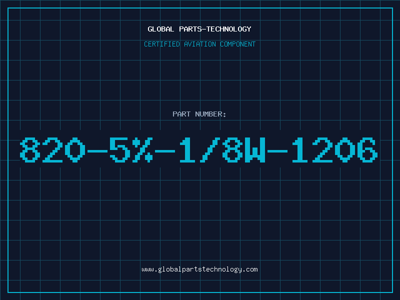 Aviation Part 820-5%-1/8W-1206