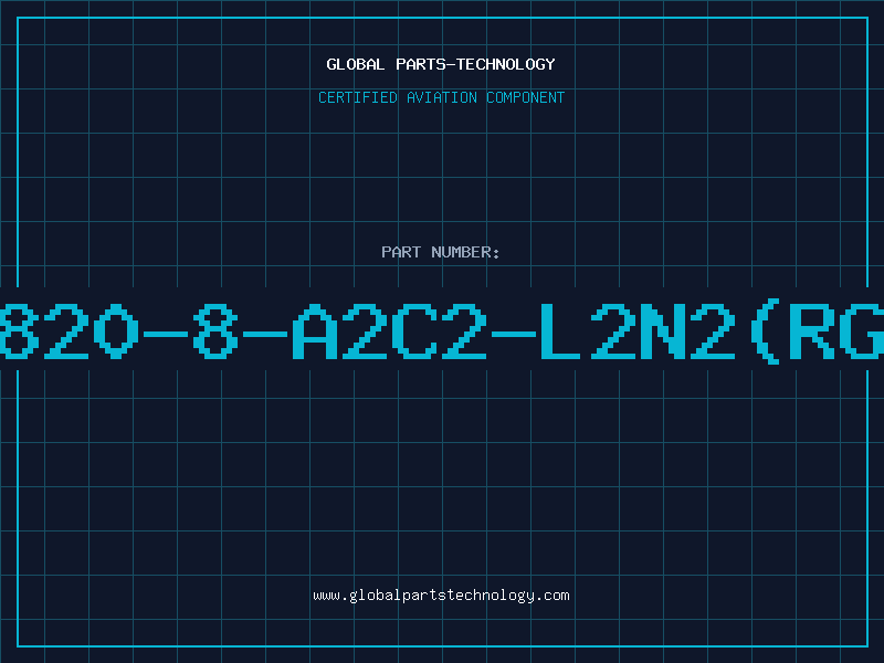Aviation Part 820-8-A2C2-L2N2(RG