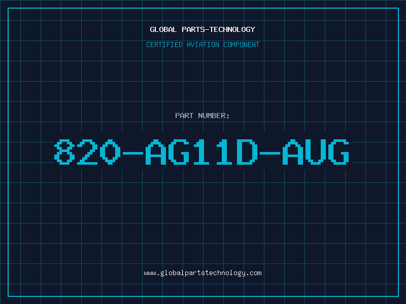 Aviation Part 820-AG11D-AUG
