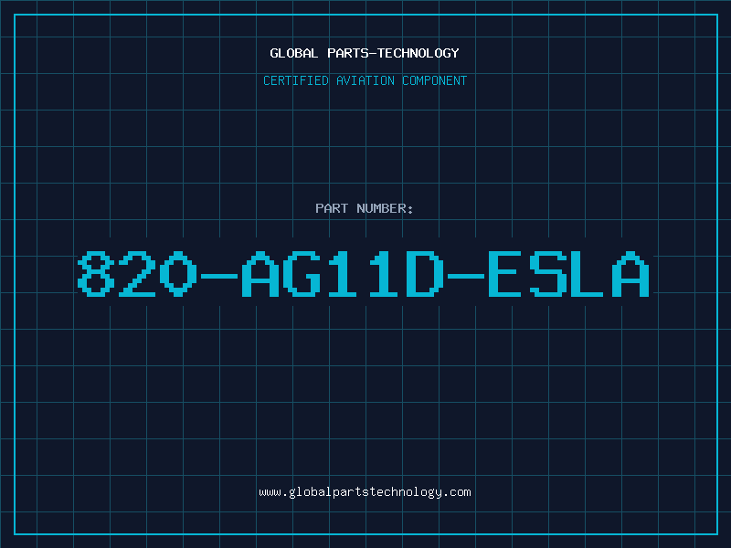 Aviation Part 820-AG11D-ESLA