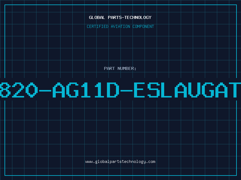 Aviation Part 820-AG11D-ESLAUGAT