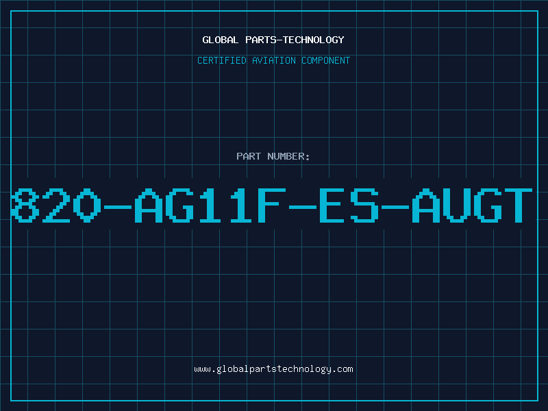 Aviation Part 820-AG11F-ES-AUGT