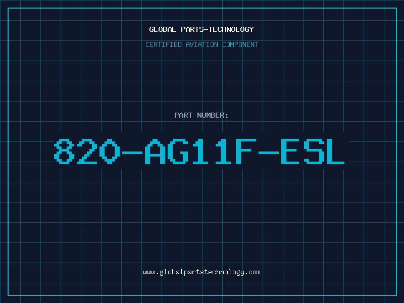 Aviation Part 820-AG11F-ESL